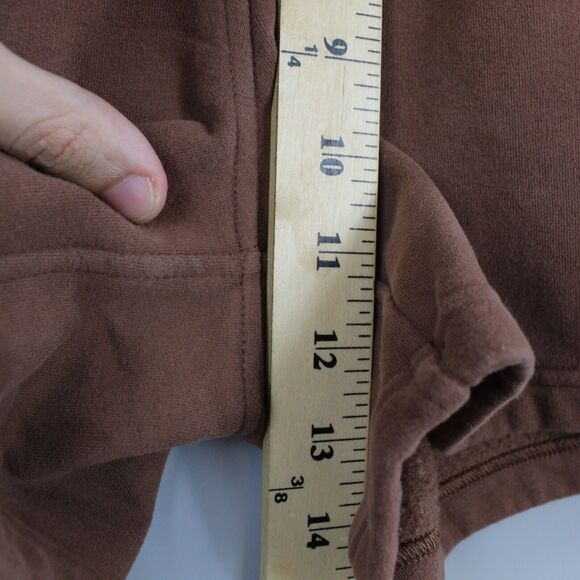 Lululemon Shorts Womens 4 Loungeful High Rise Short 4 Brown Comfy Cozy Fleece - Picture 11 of 13